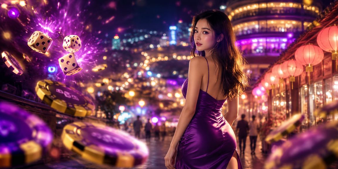 Không khí sôi động tại chợ đêm Đà Lạt với trò chơi tài xỉu và cá cược trực tuyến