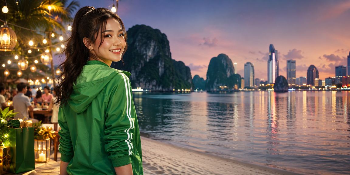 Lễ hội cá cược và giải trí tại vịnh Hạ Long với không khí sôi động về đêm
